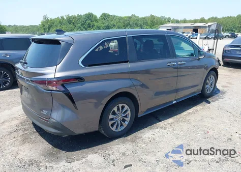 2023 Toyota Sienna Xle from USA, damaged, VIN 5TDYRKECXPS139552